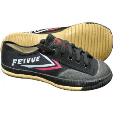 Feiyue Lo Top Wushu Shoes (Black)